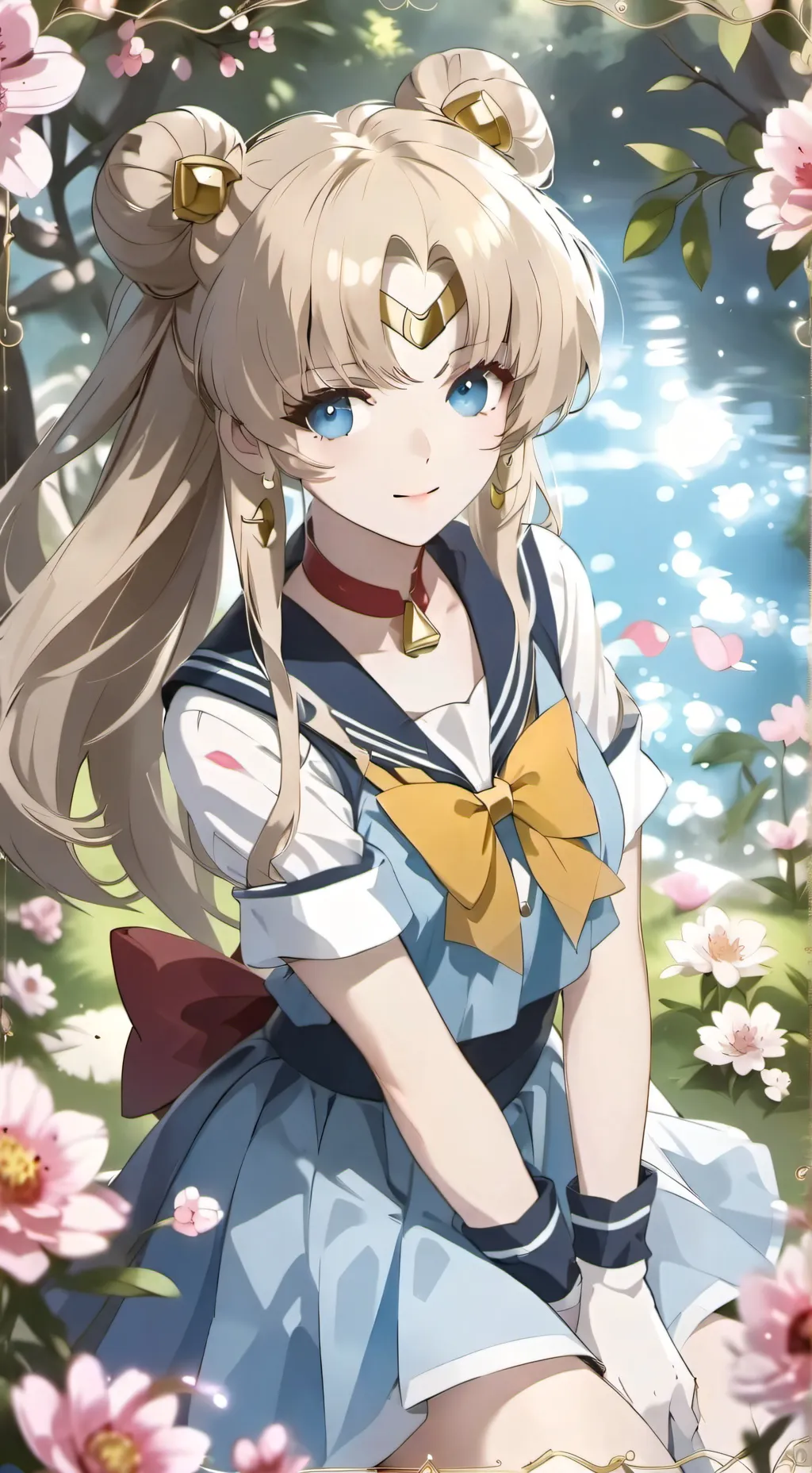 ai character: Sailor moon rp  background