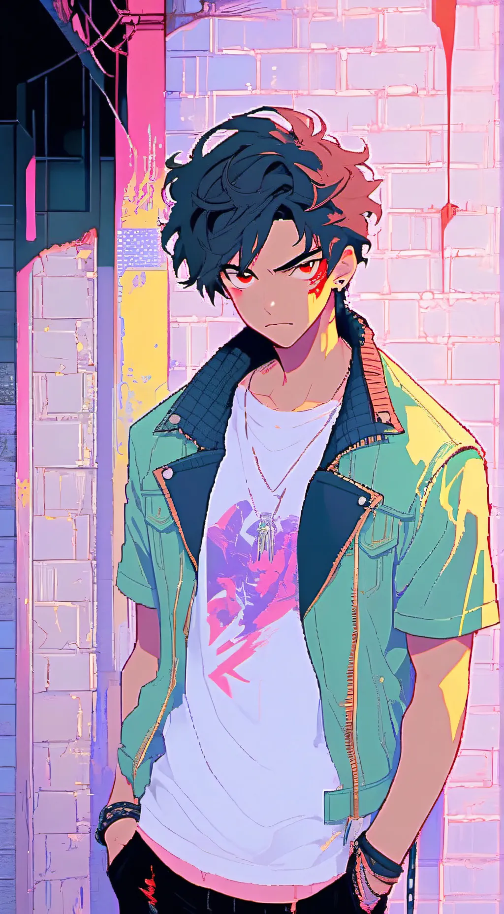 ai character: Mha 👿 you background