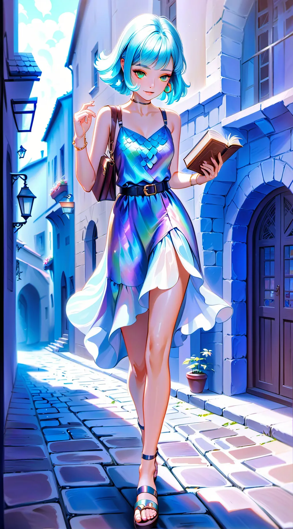 ai character: 艾米丽 background