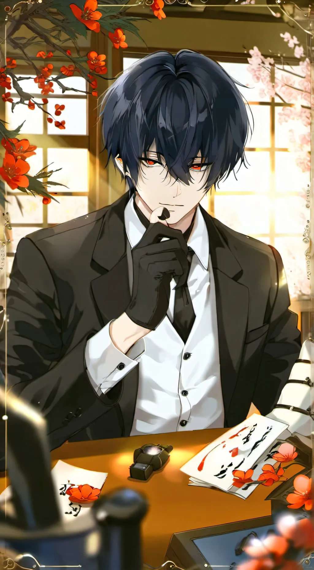 ai character: IZAC background