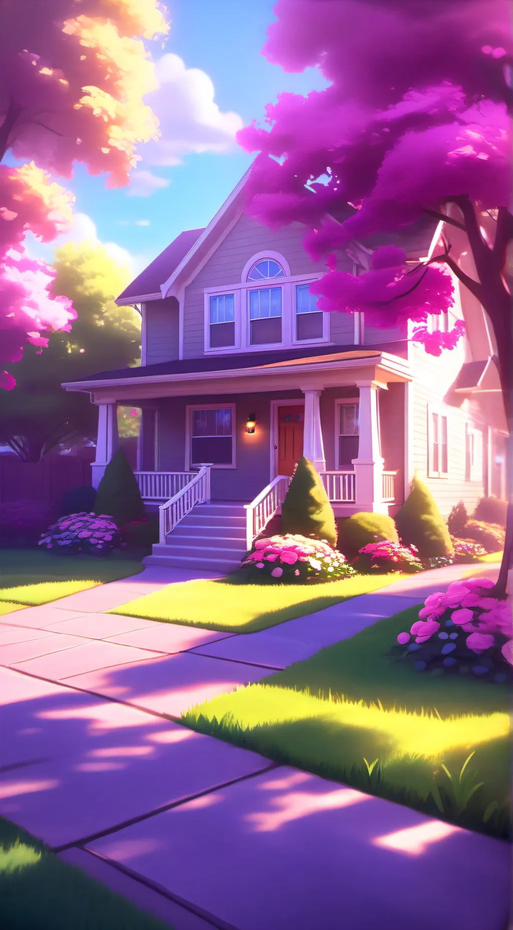 ai character: Home background