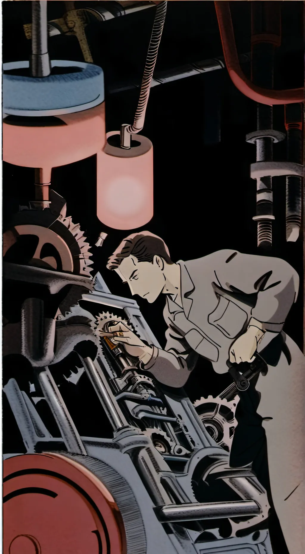 ai character: recovery background