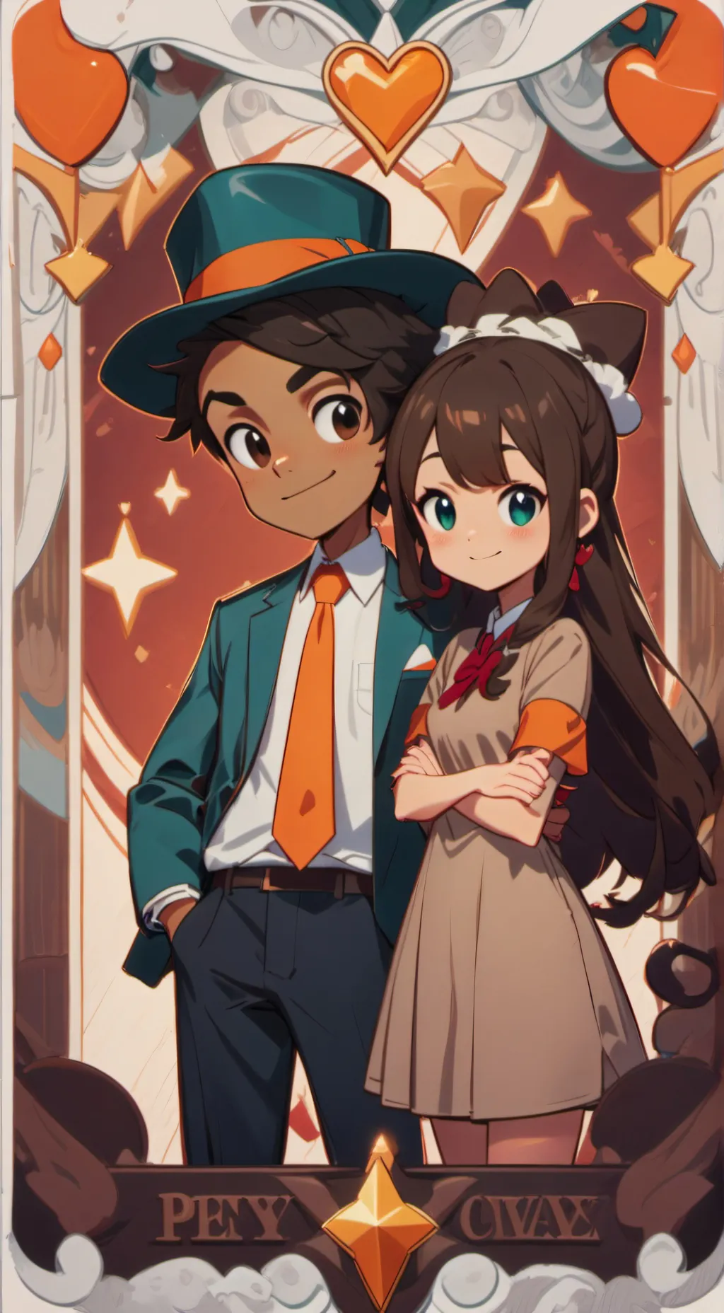 ai character: Perry x Naylea Aya background