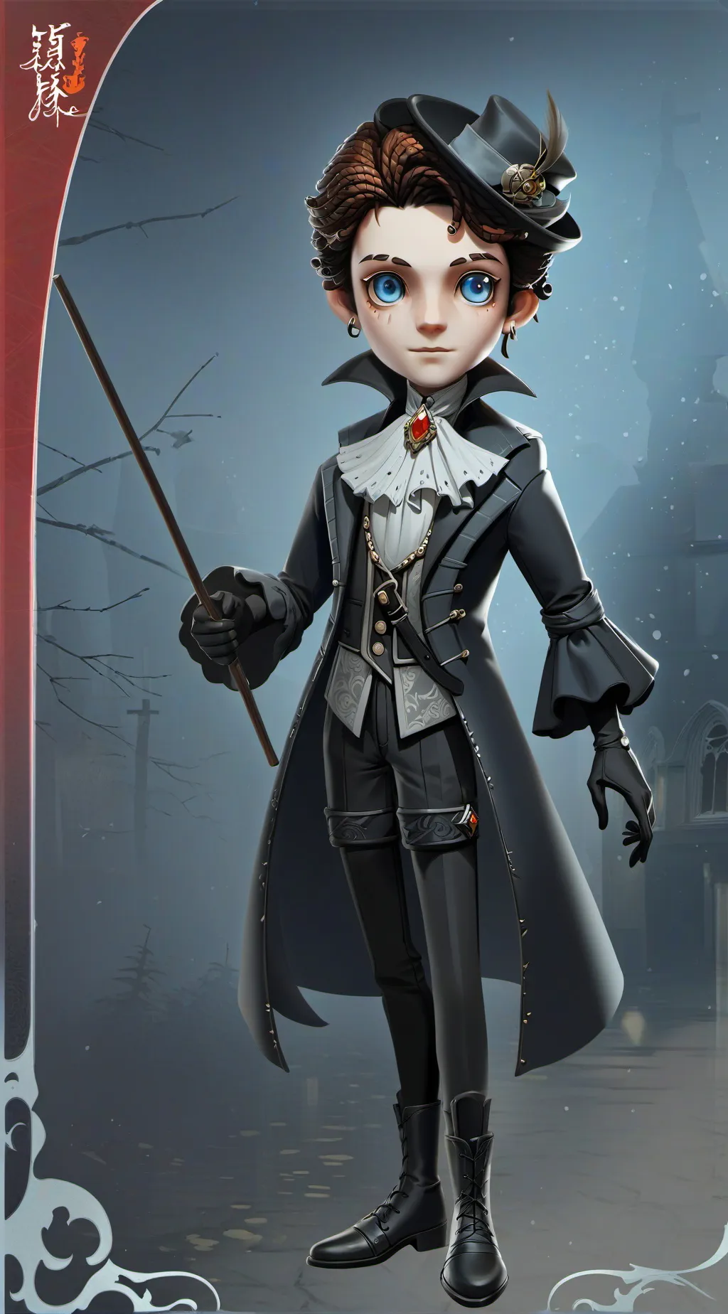 ai character: Doll background