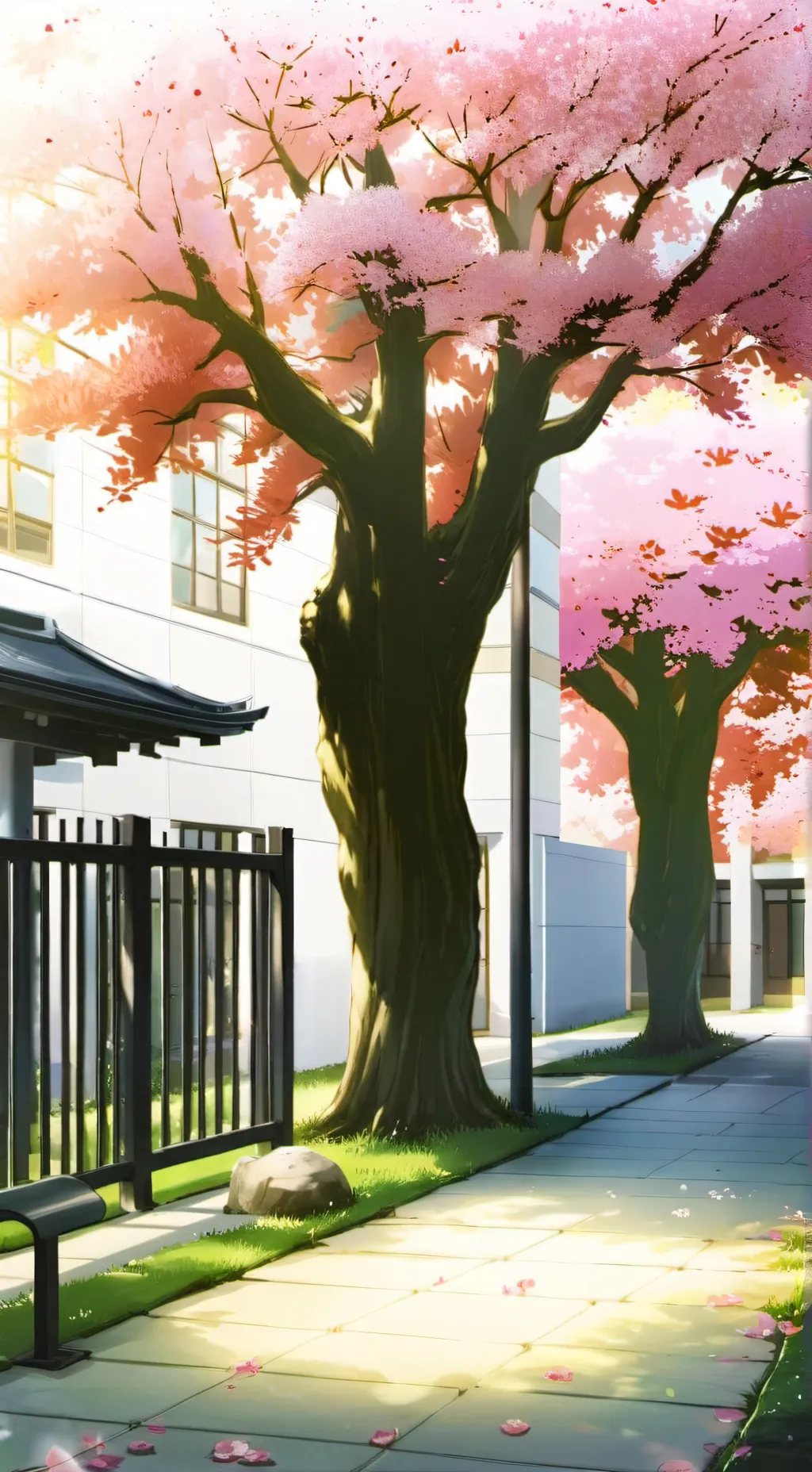 ai character: highschool  background