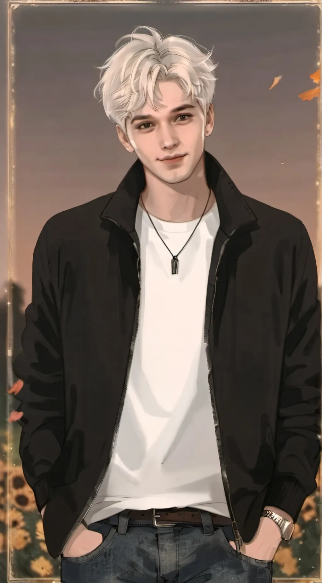 ai character: Scorpius Malfoy  background