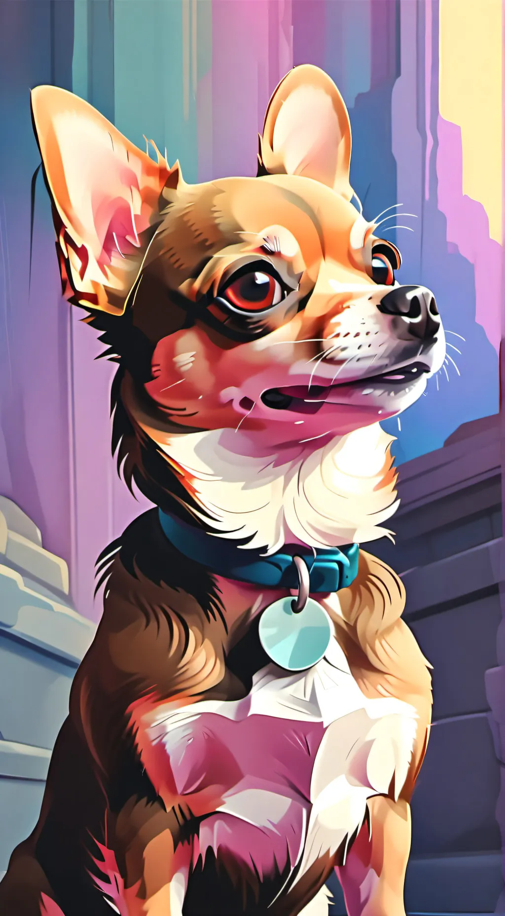 ai character: carnival background