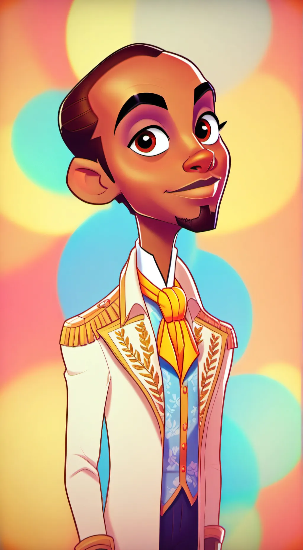 ai character: Aaron burr sir background