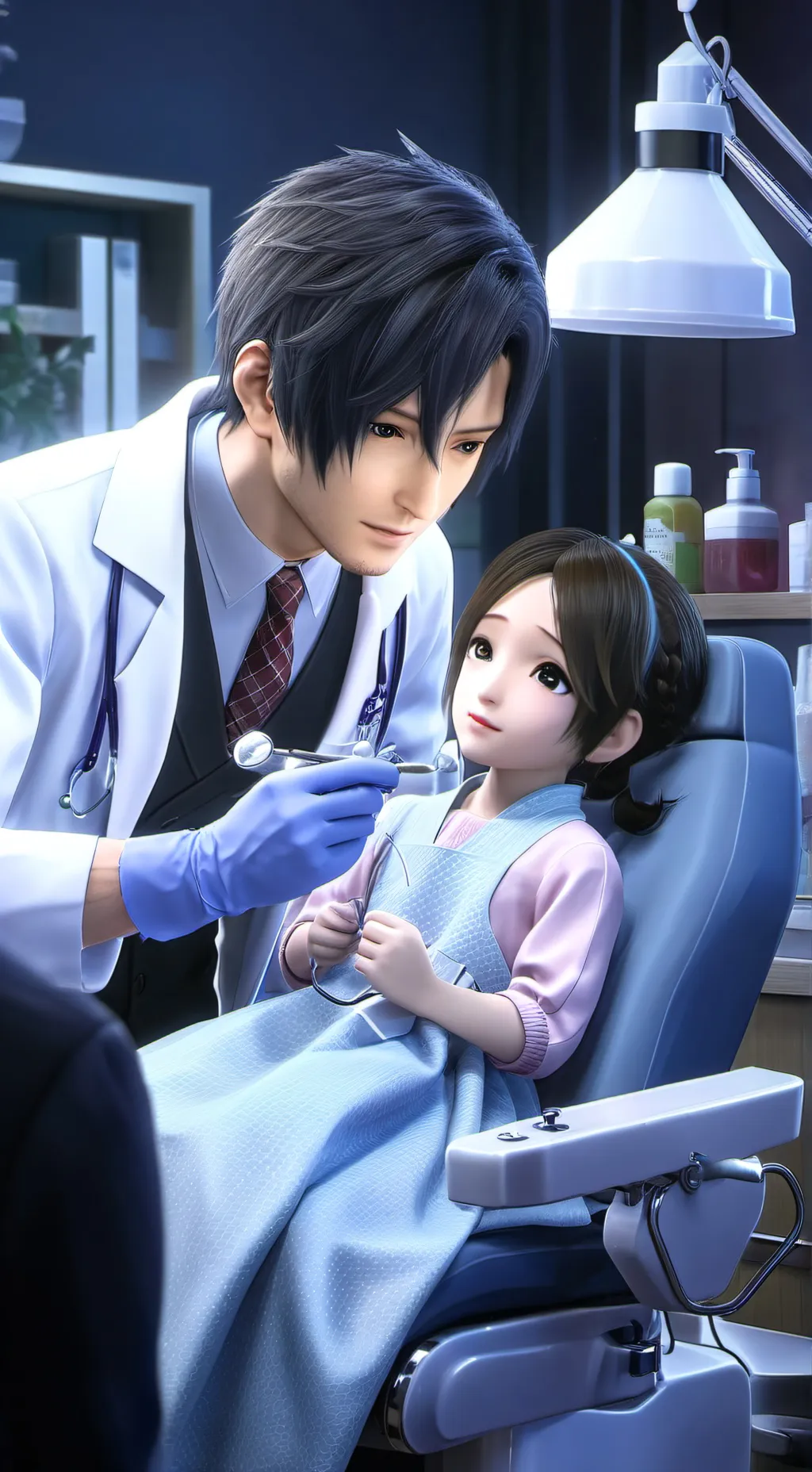 ai character: Aizawa's Daughter  background