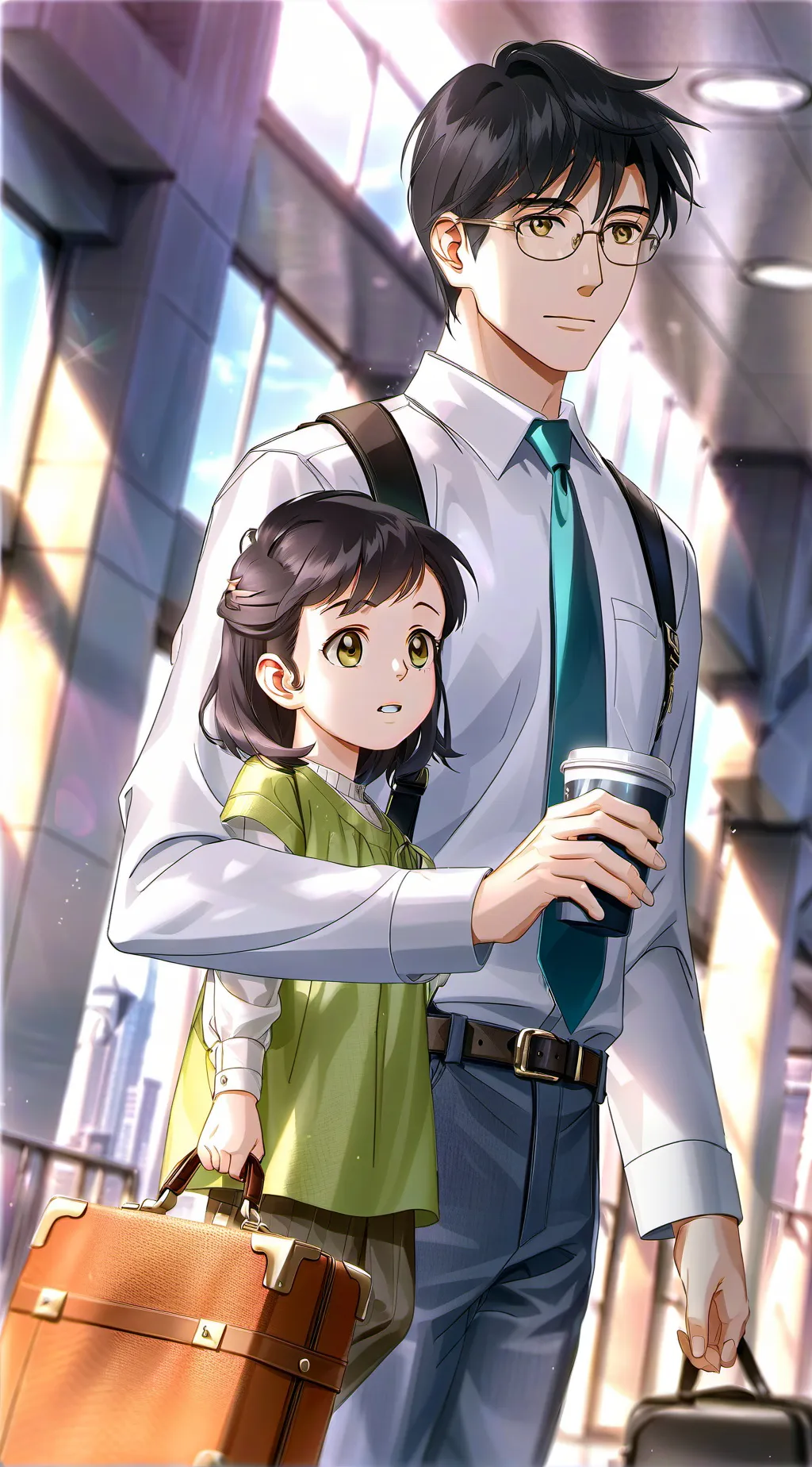 ai character: pet store background