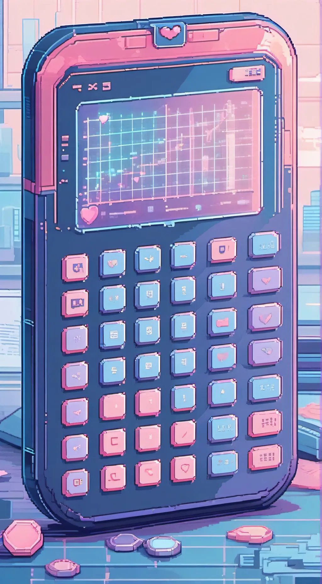 ai character: Love calculator background