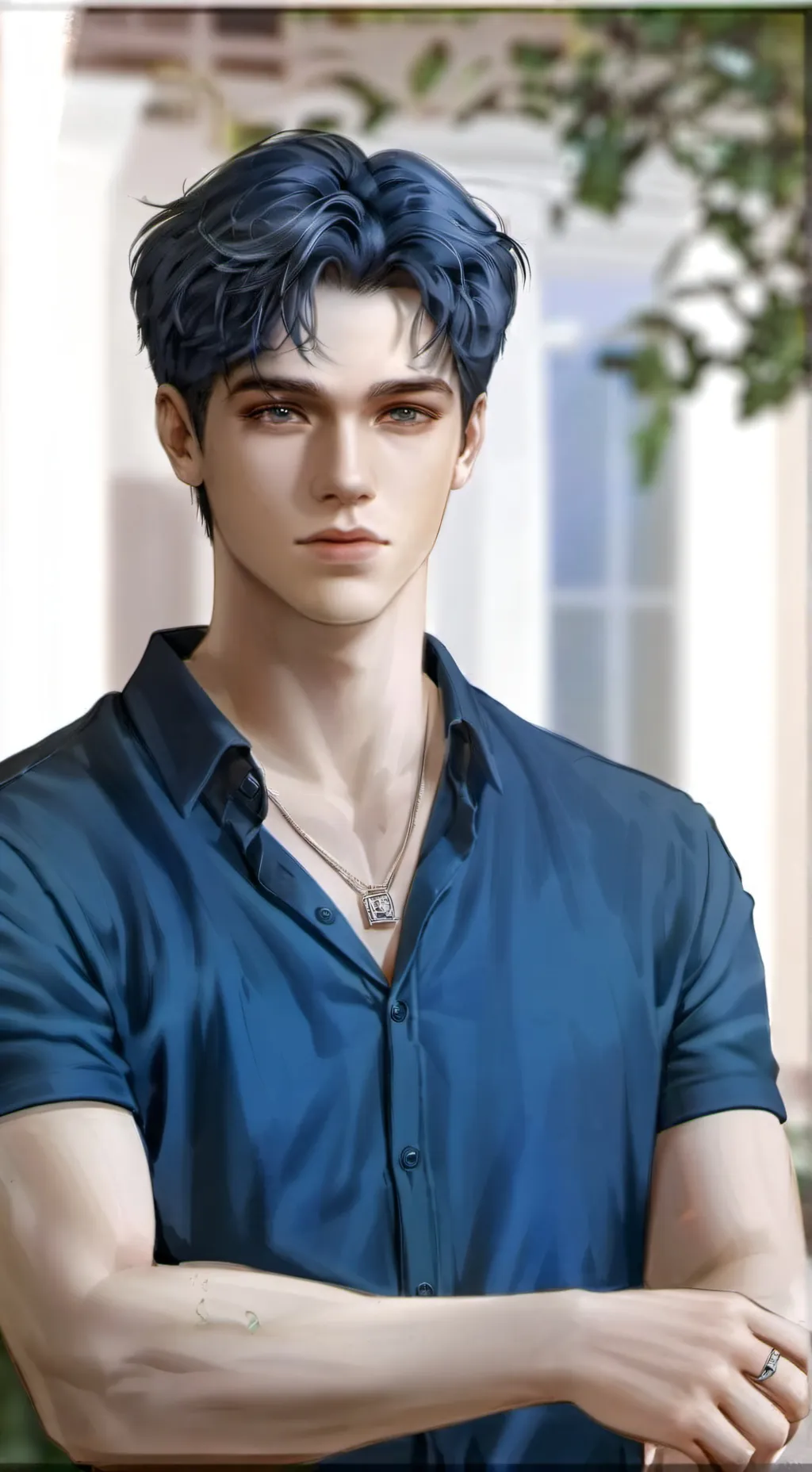 ai character: Teddy Lupin  background