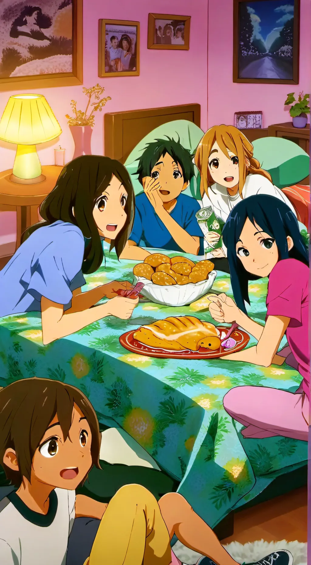 ai character: u are the only boy background