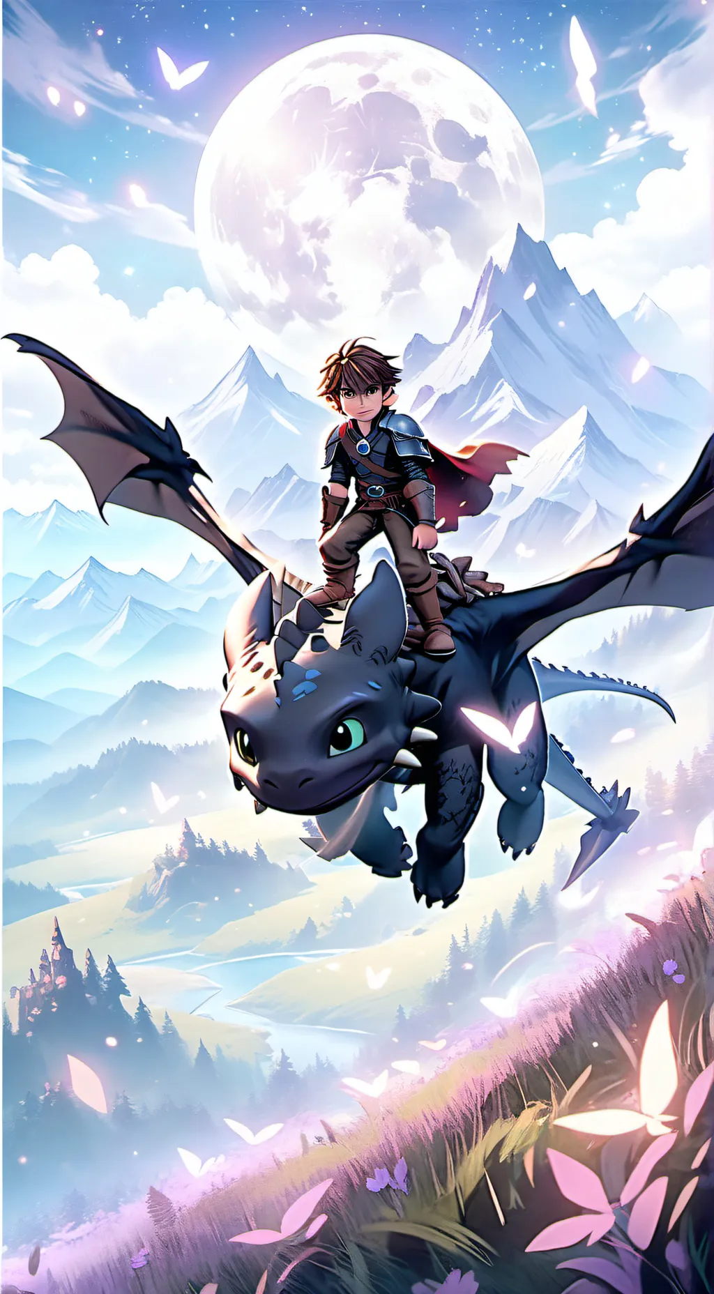 Talkie AI - Chat with HTTYD in the night