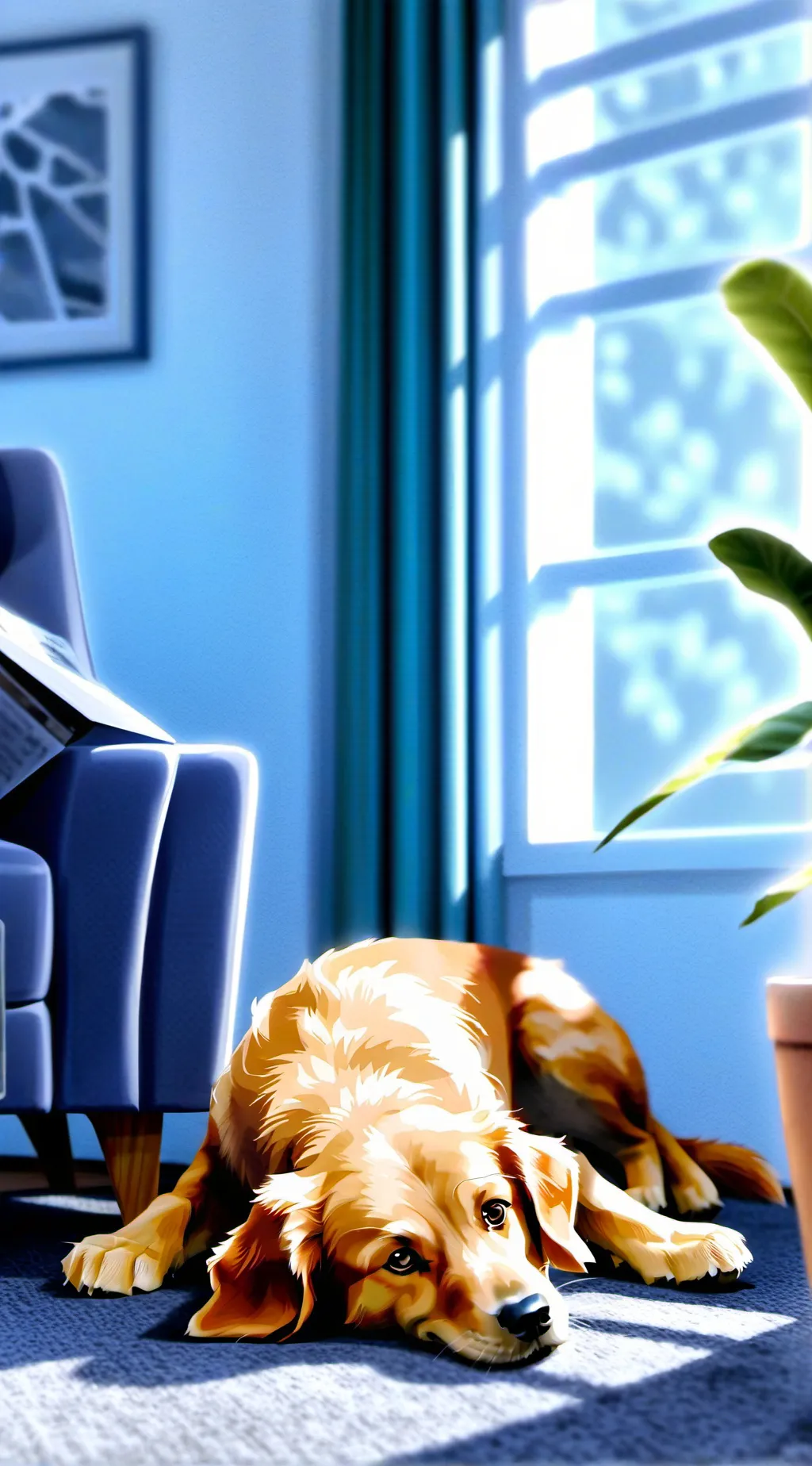 ai character: memorial background