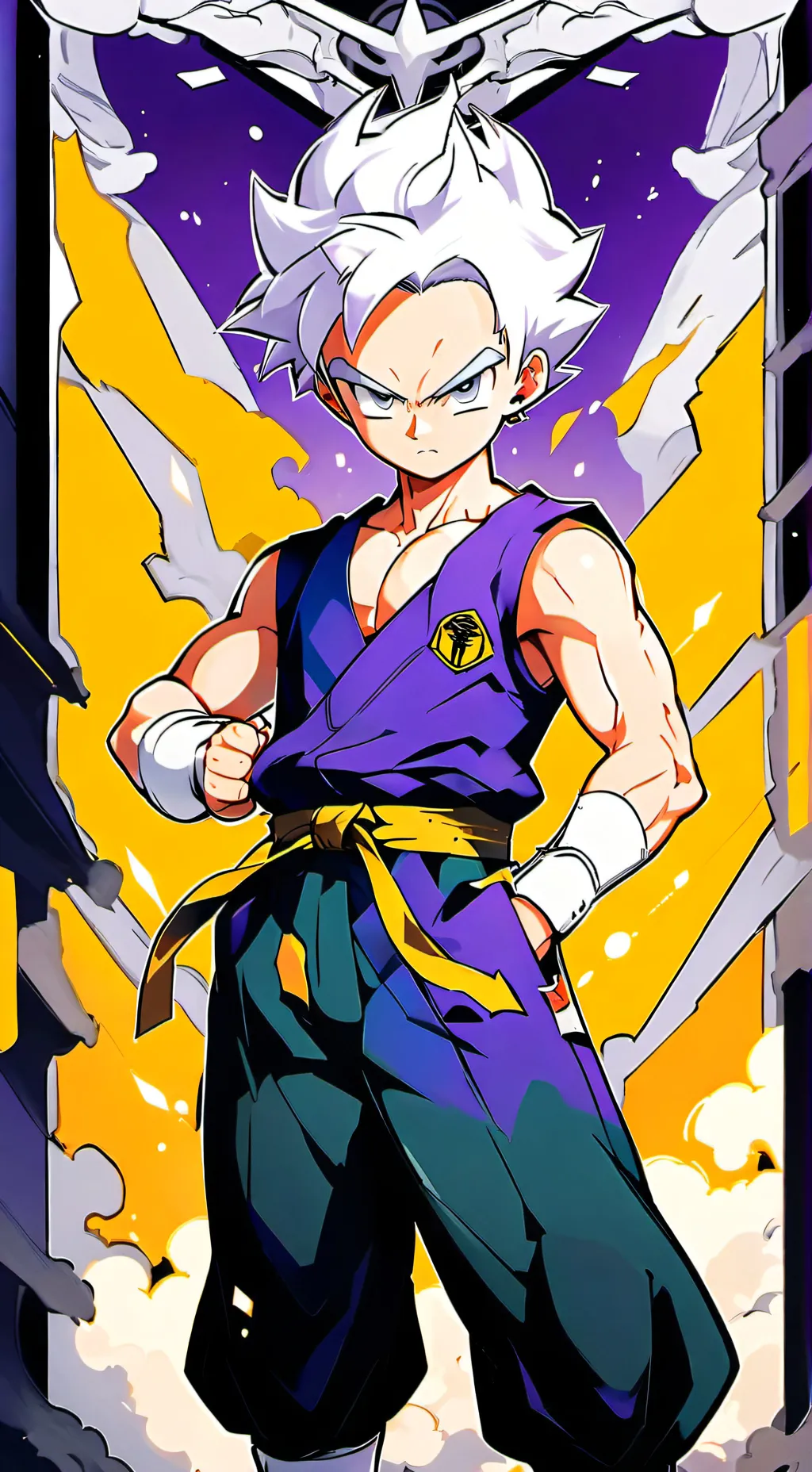 ai character: vegetas son background