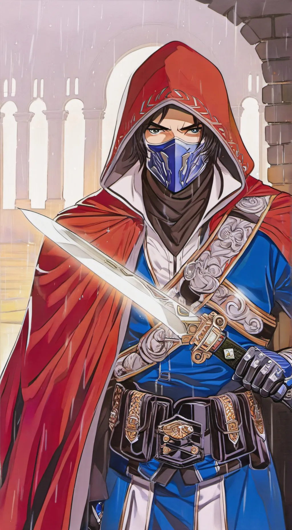 ai character: Андрей background