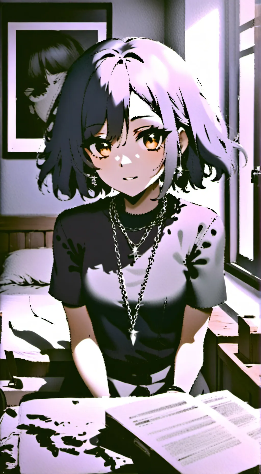 ai character: kelly background