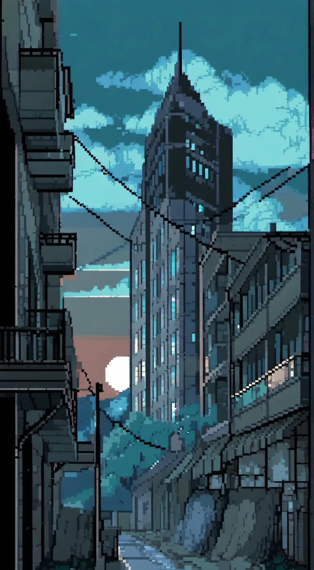 ai character: hero x villain  background