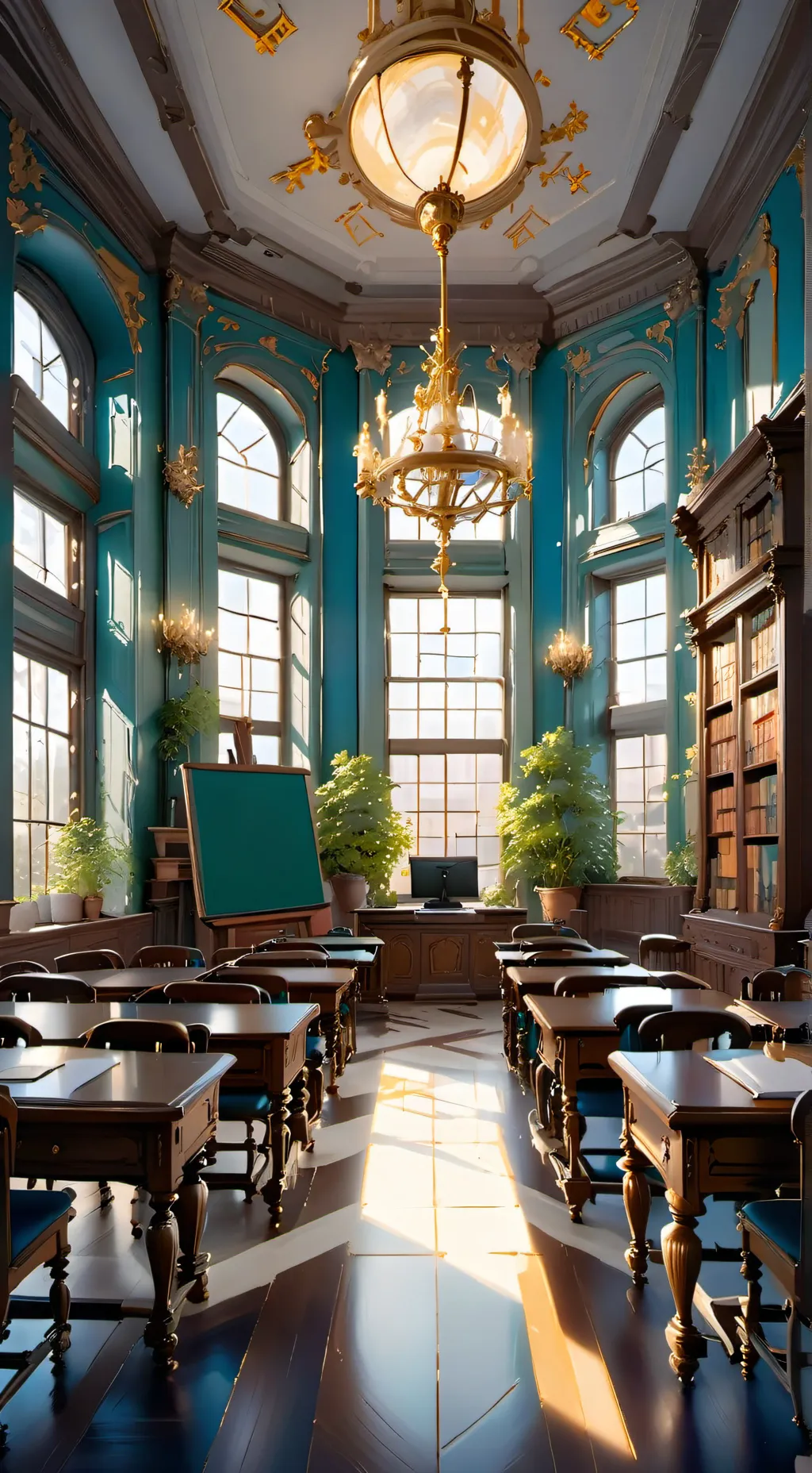 ai character: Lirion Mid. School background