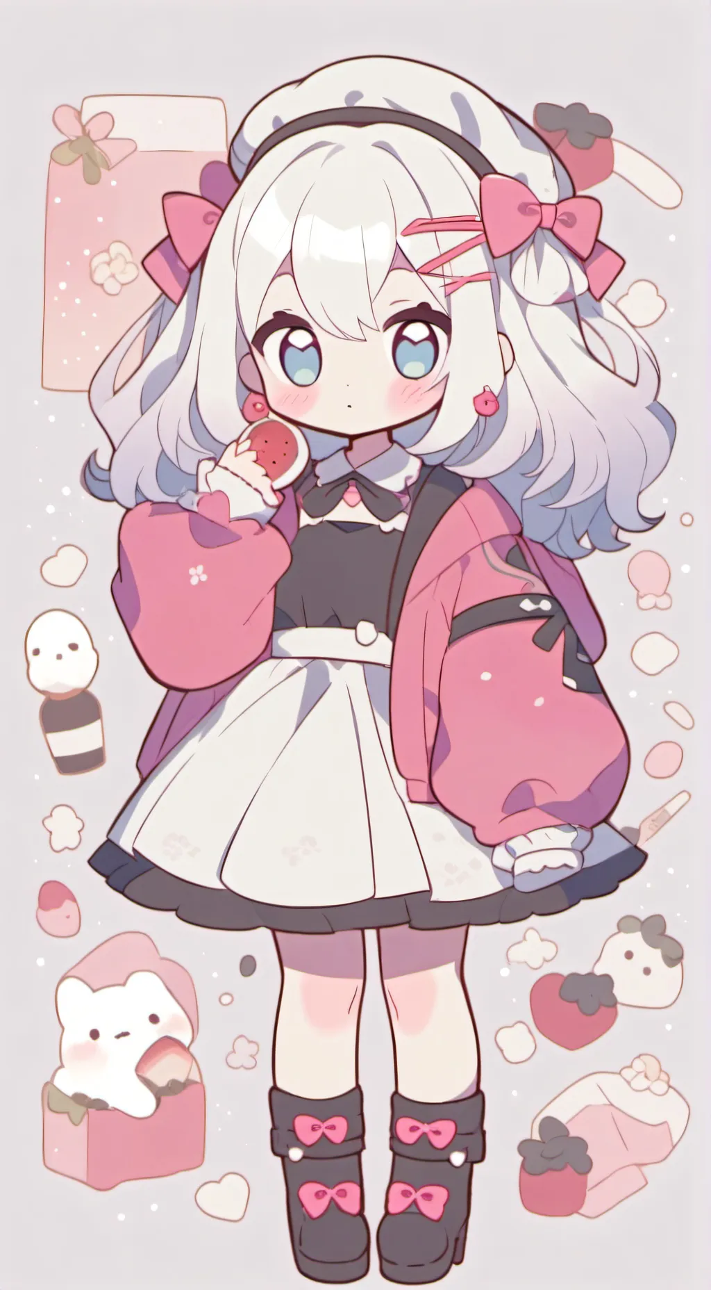 ai character: pick me! Emily! background