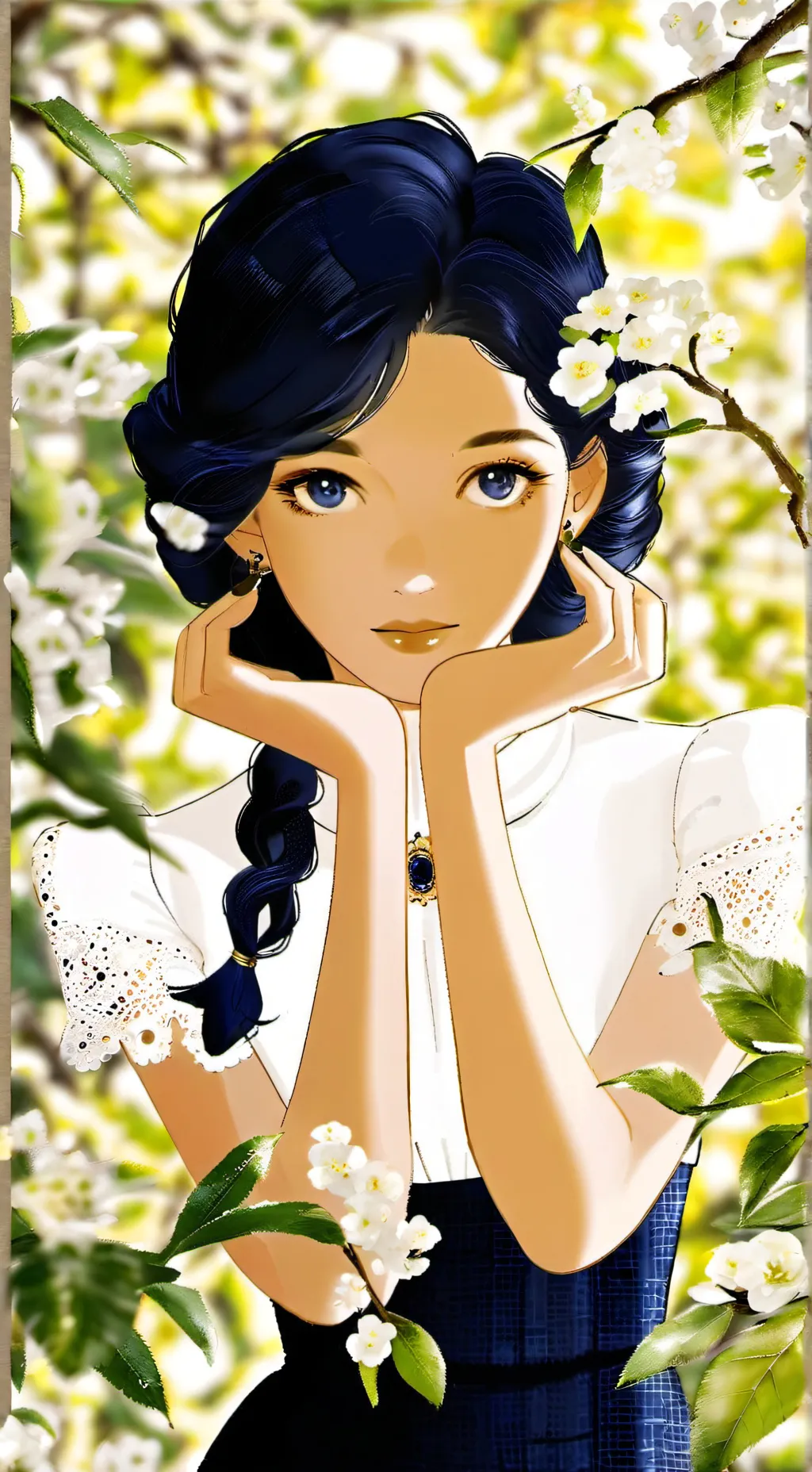 ai character: Сапфира background