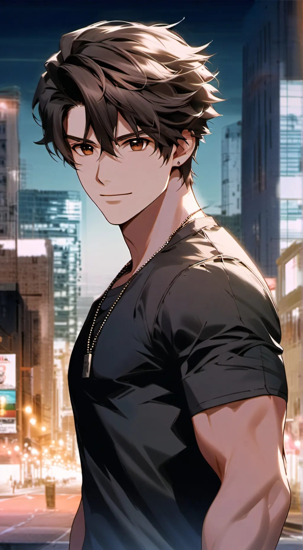 ai character: hombre background