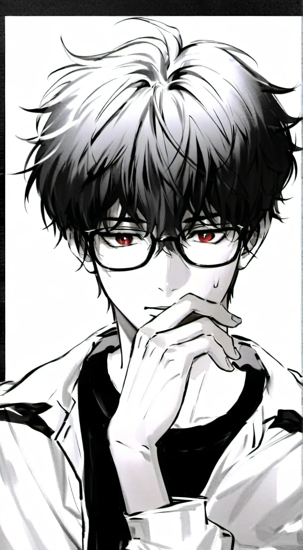 ai character: 🍒Malcom 🤌🧐 background