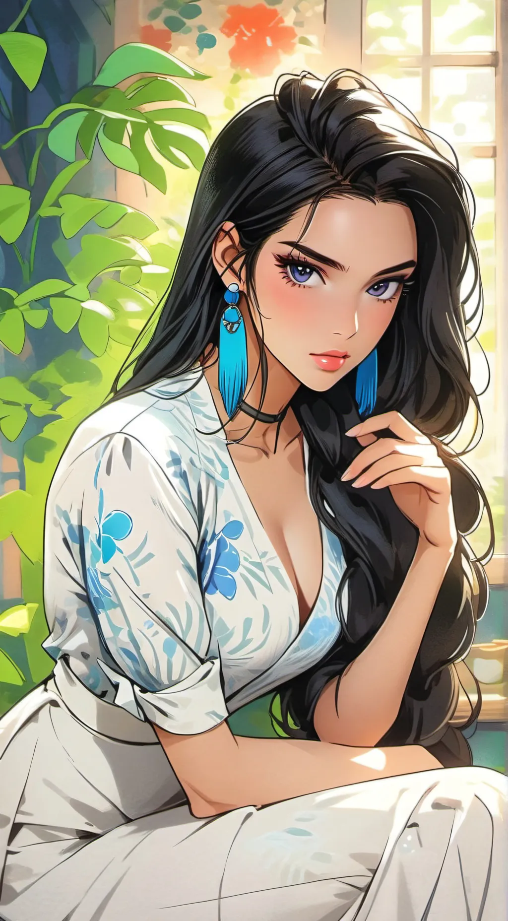 ai character: Mireya Solenne background