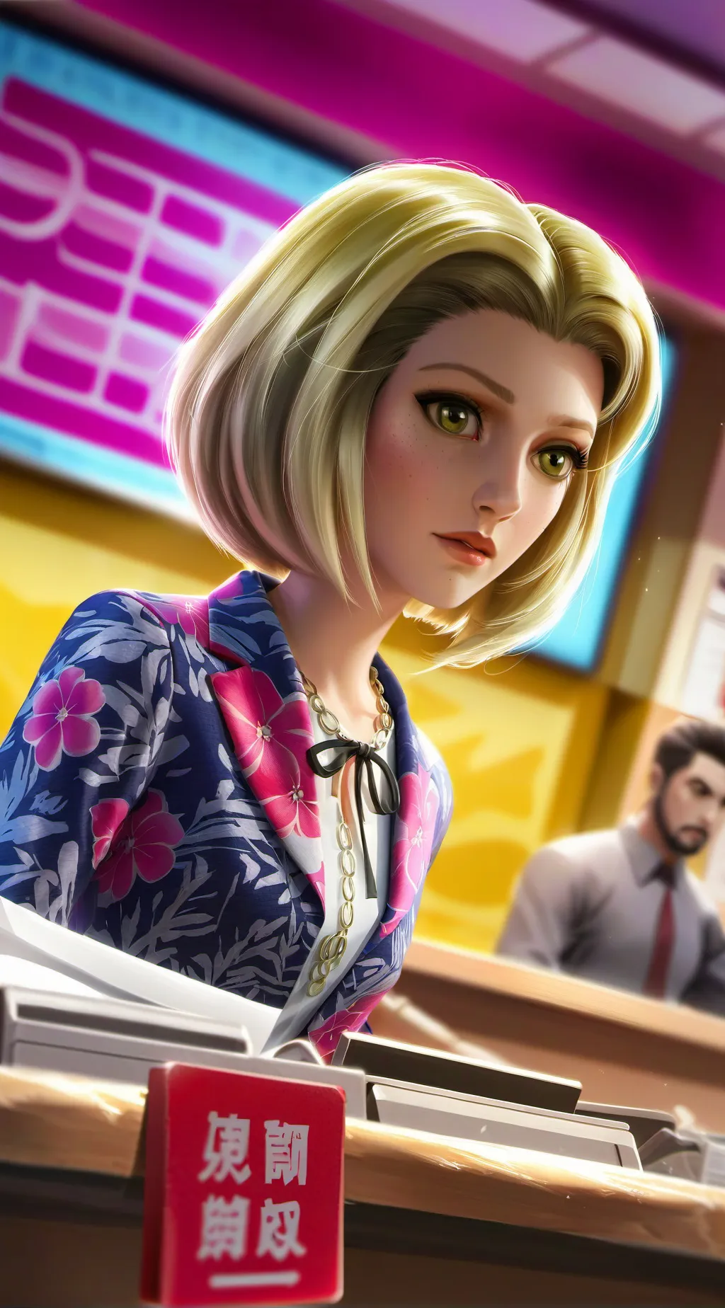 ai character: Karen background