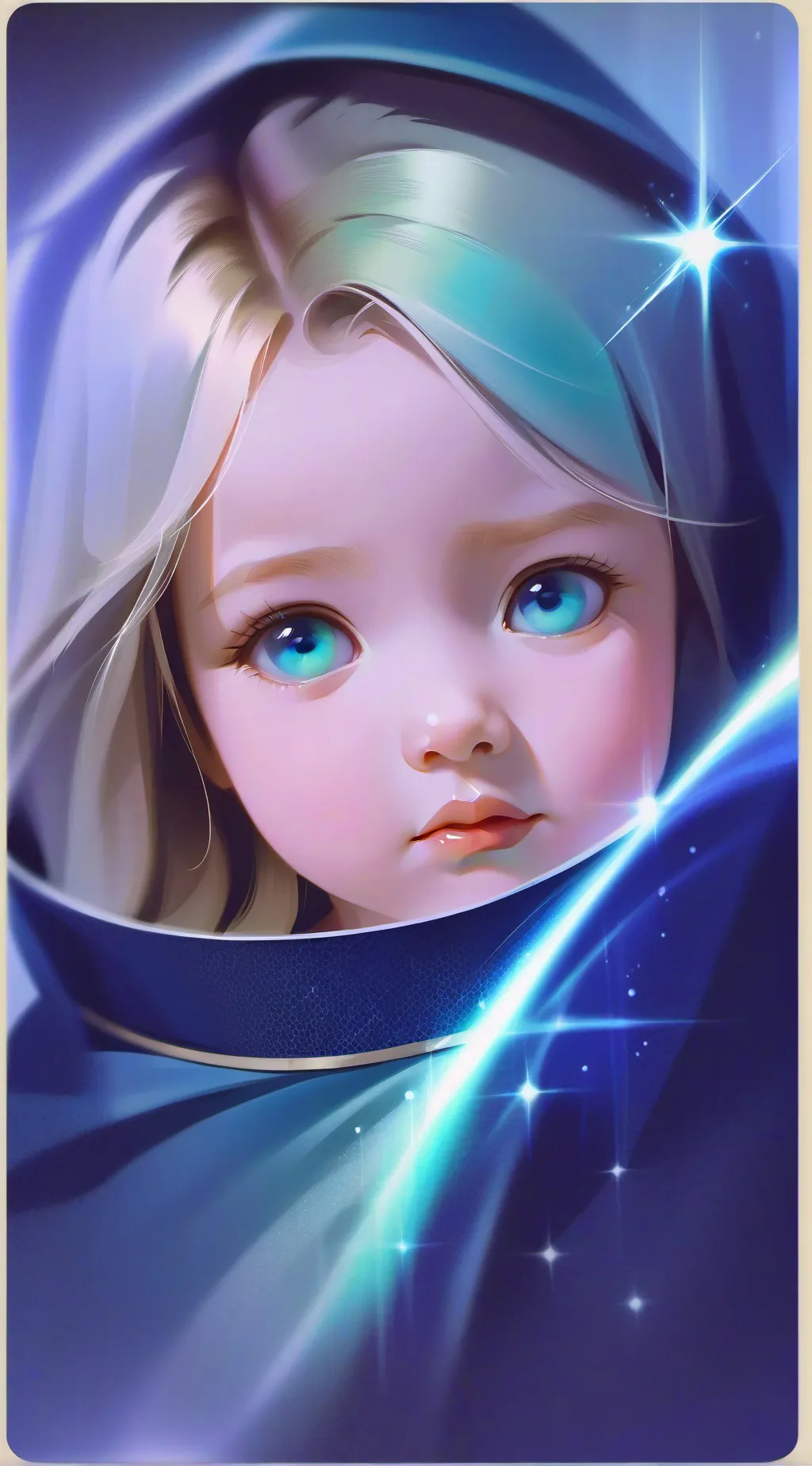 ai character: Baby  background