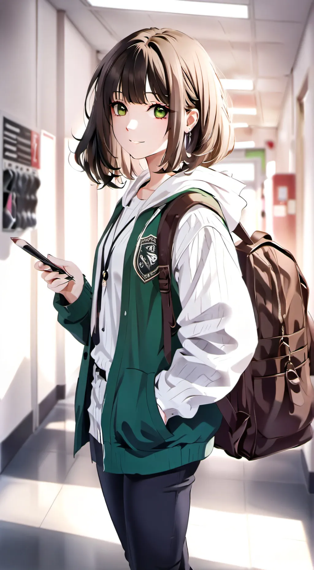 ai character: Love  background