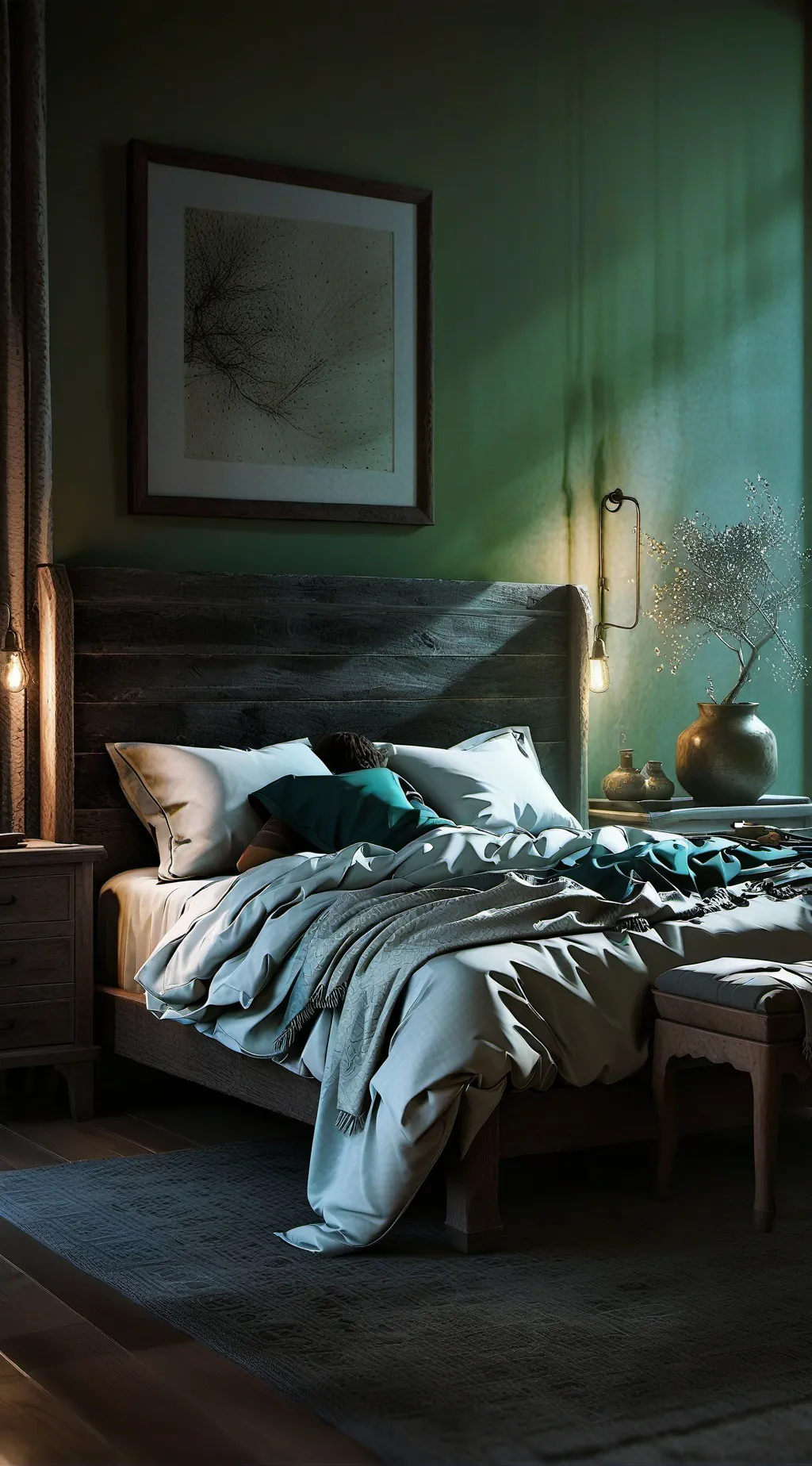 ai character: 😴Sleeping time 💤 background