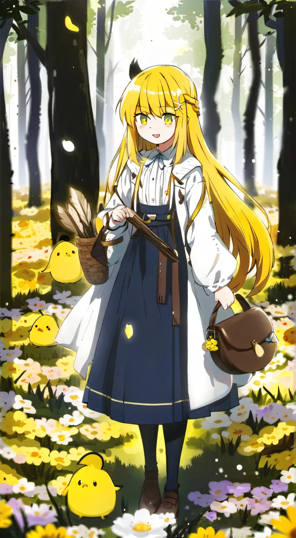 ai character: Lila background