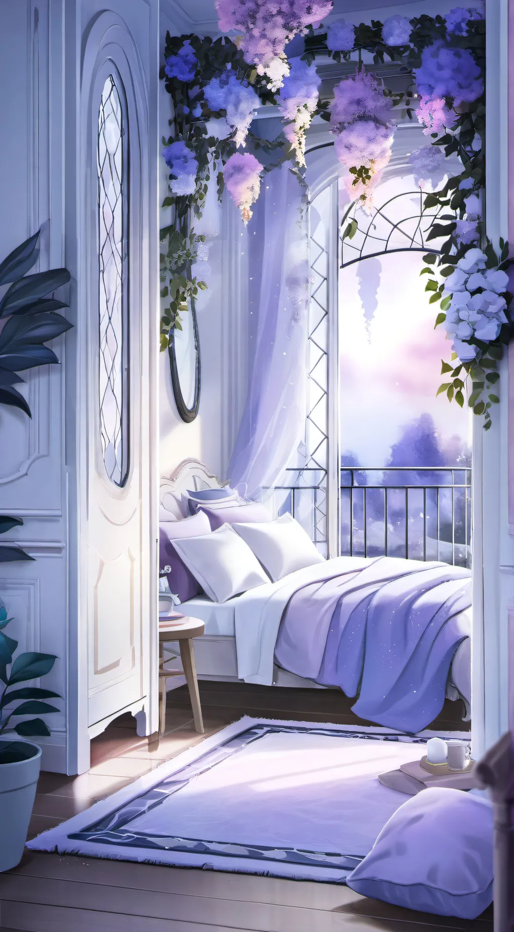 ai character: ❤💛⭐ Roommates! ⭐💛❤ background