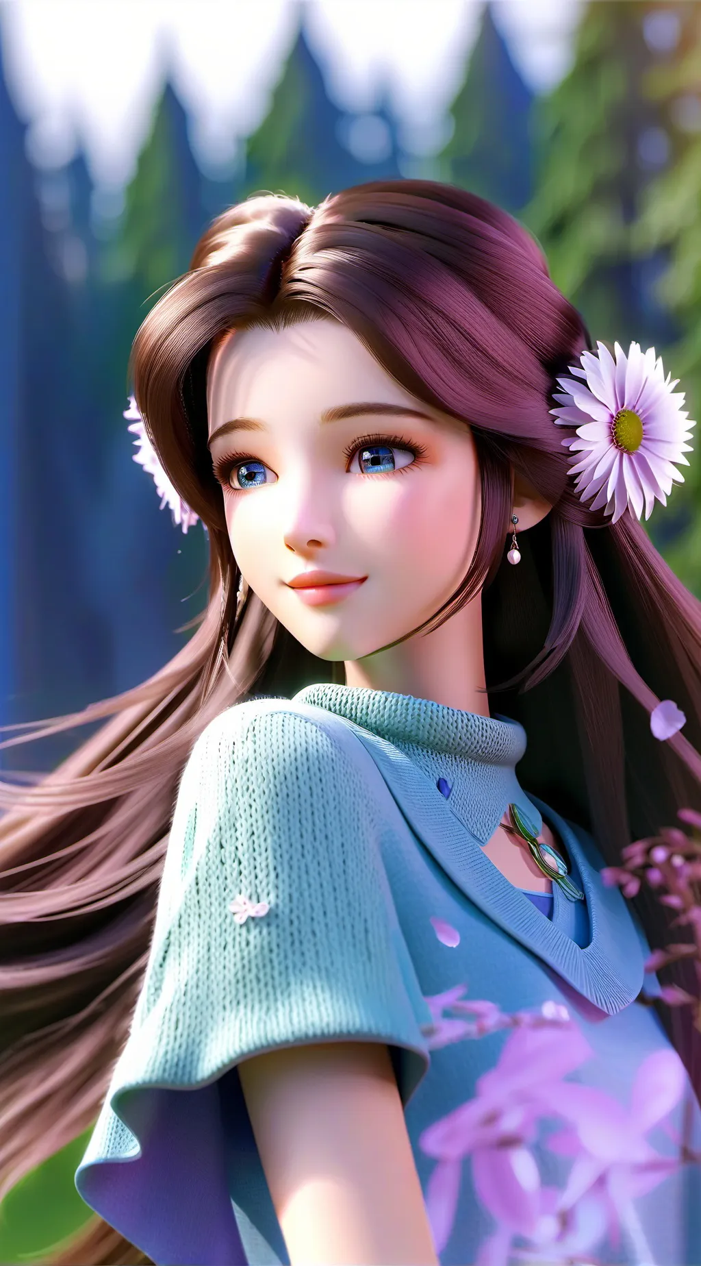 ai character: Mia background