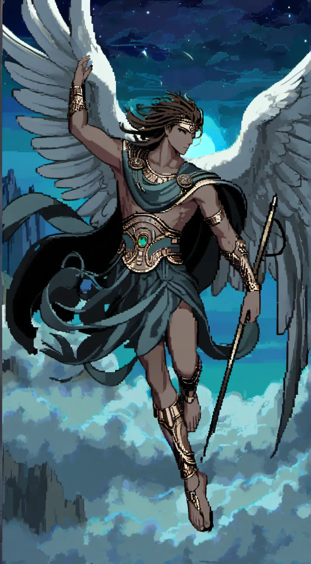 ai character: Hermes background