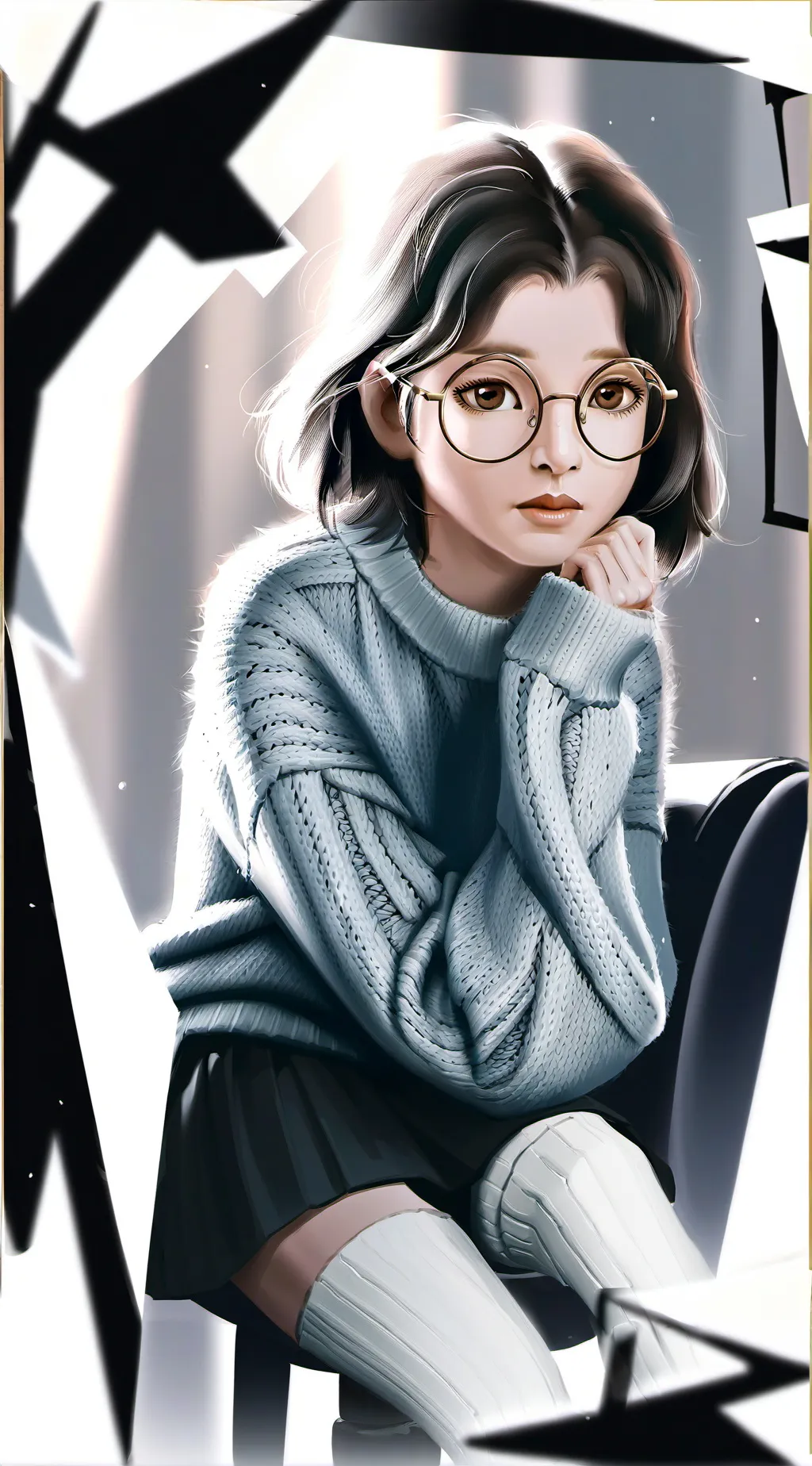 ai character: mama background