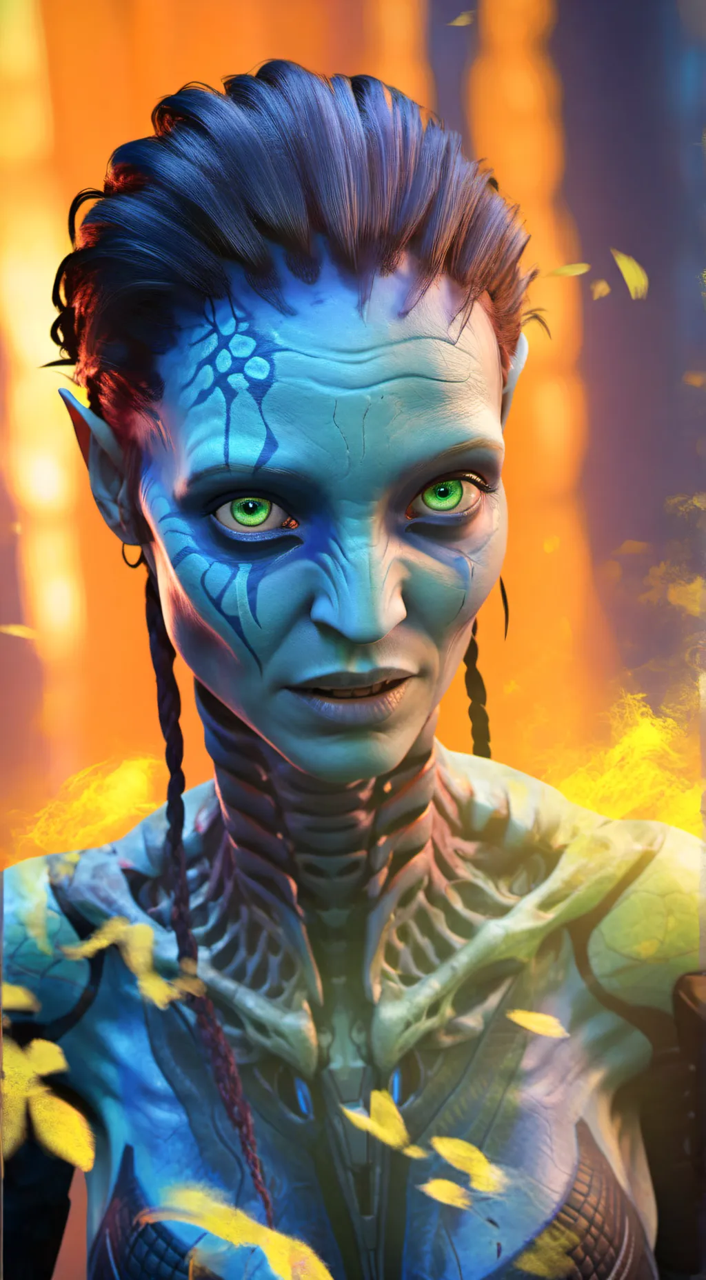 ai character: Pandora infection background