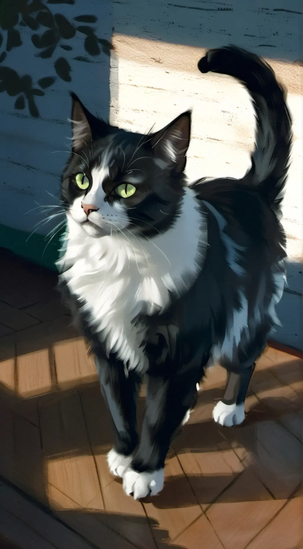 ai character: that day. background