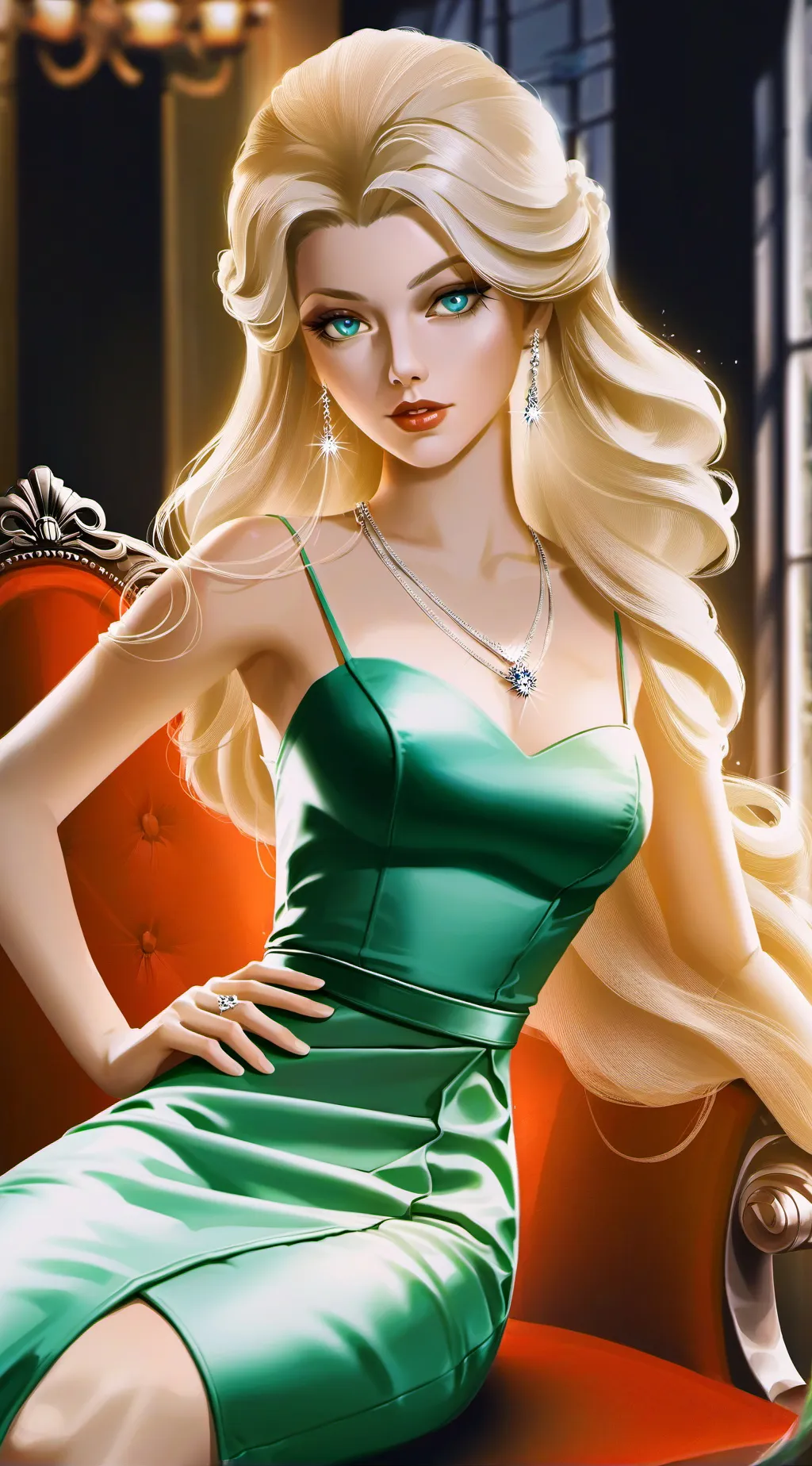 ai character: cynthia background