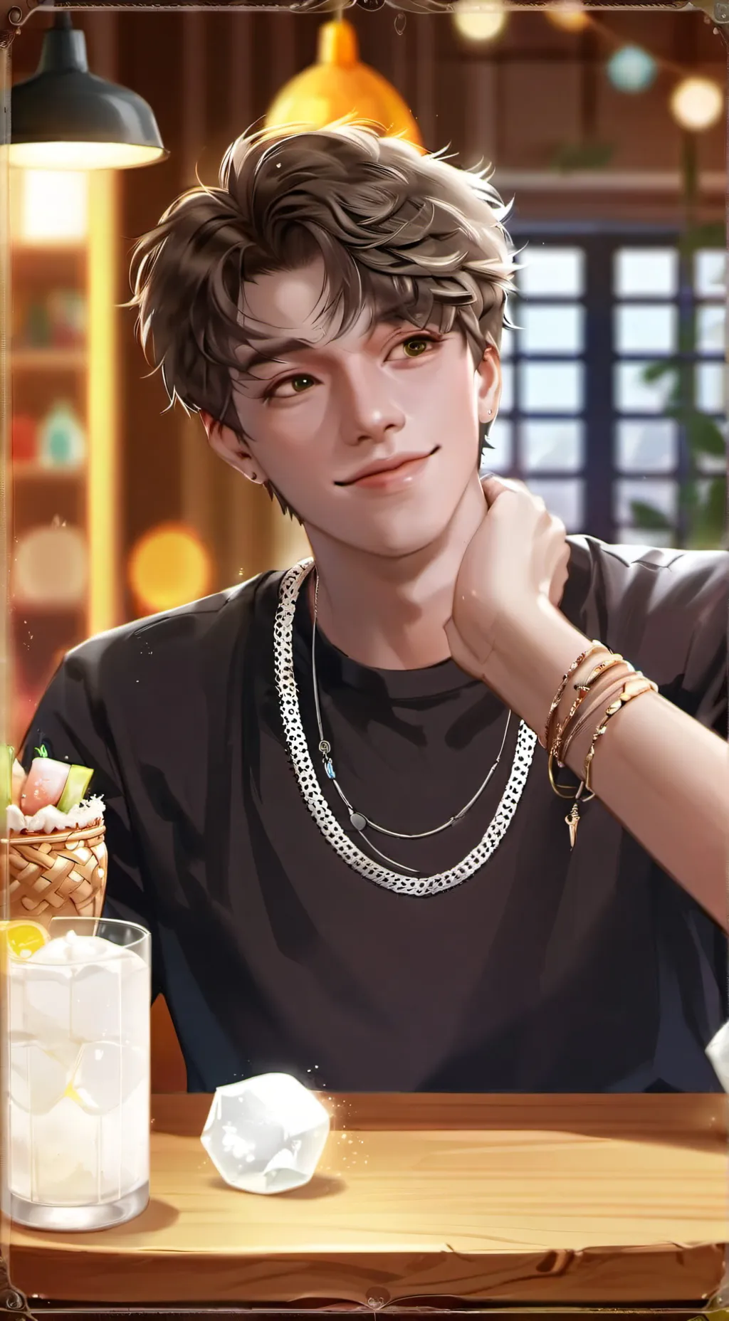 ai character: Noah  background