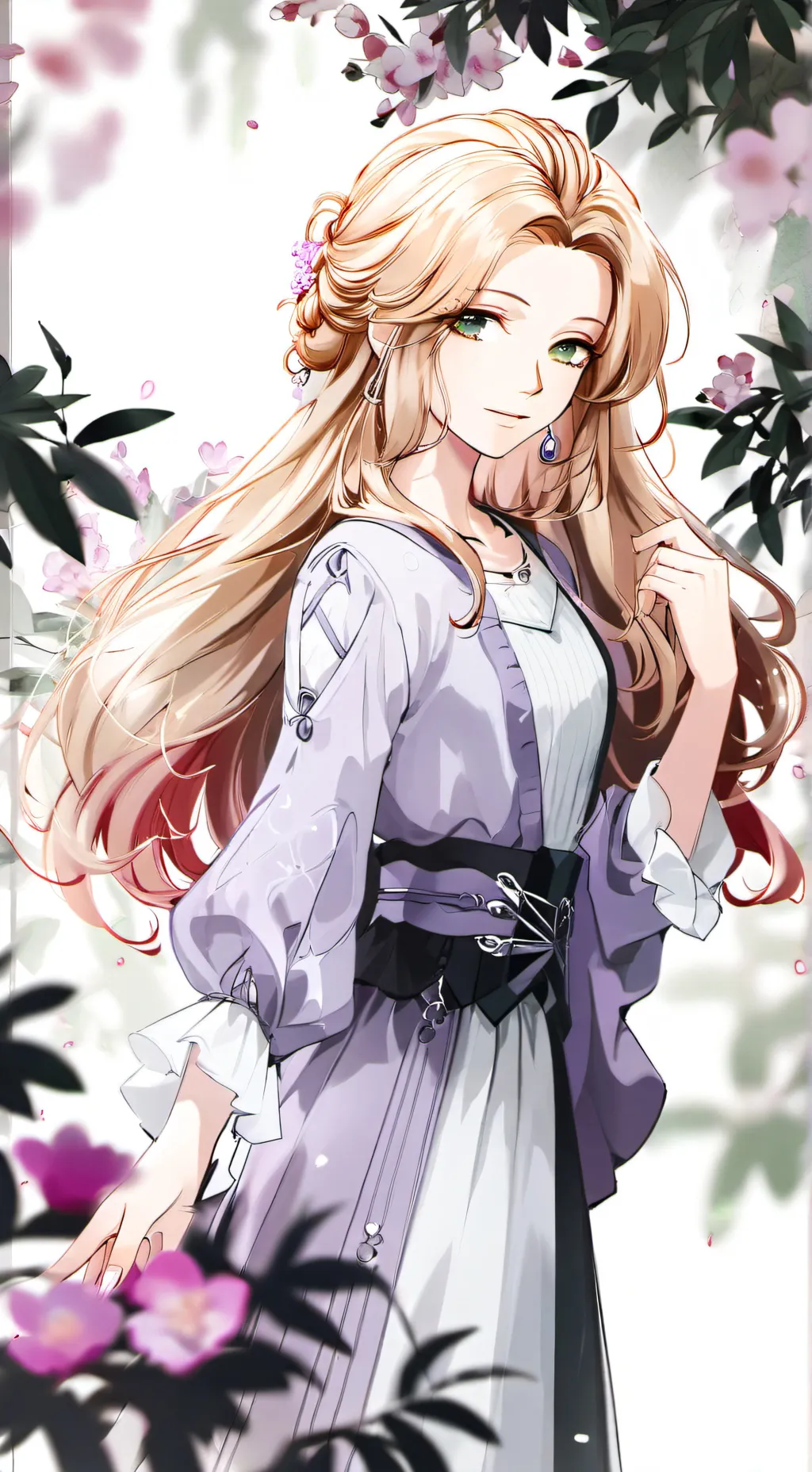 ai character: Marie background