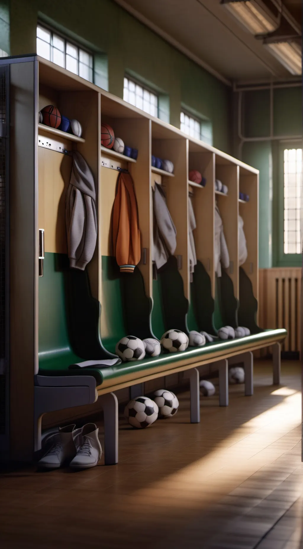 ai character: vestuario repetido background