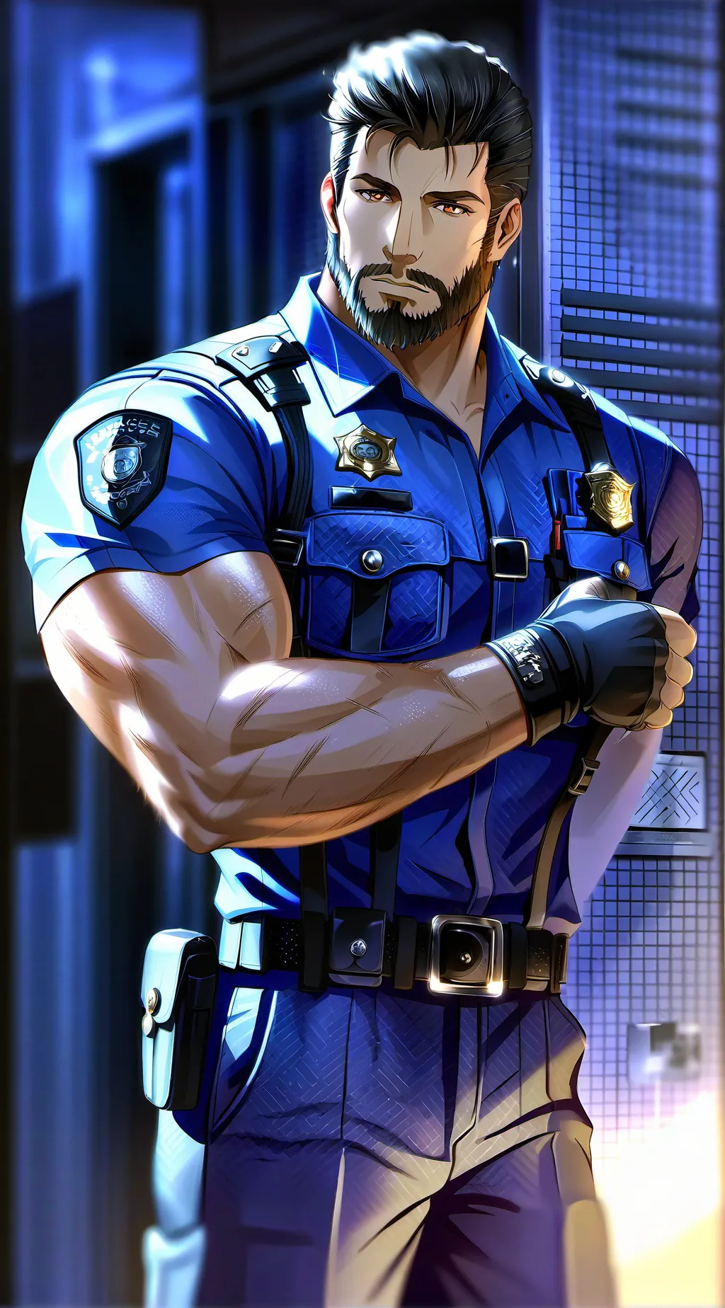 ai character: 杰克·迈尔 background