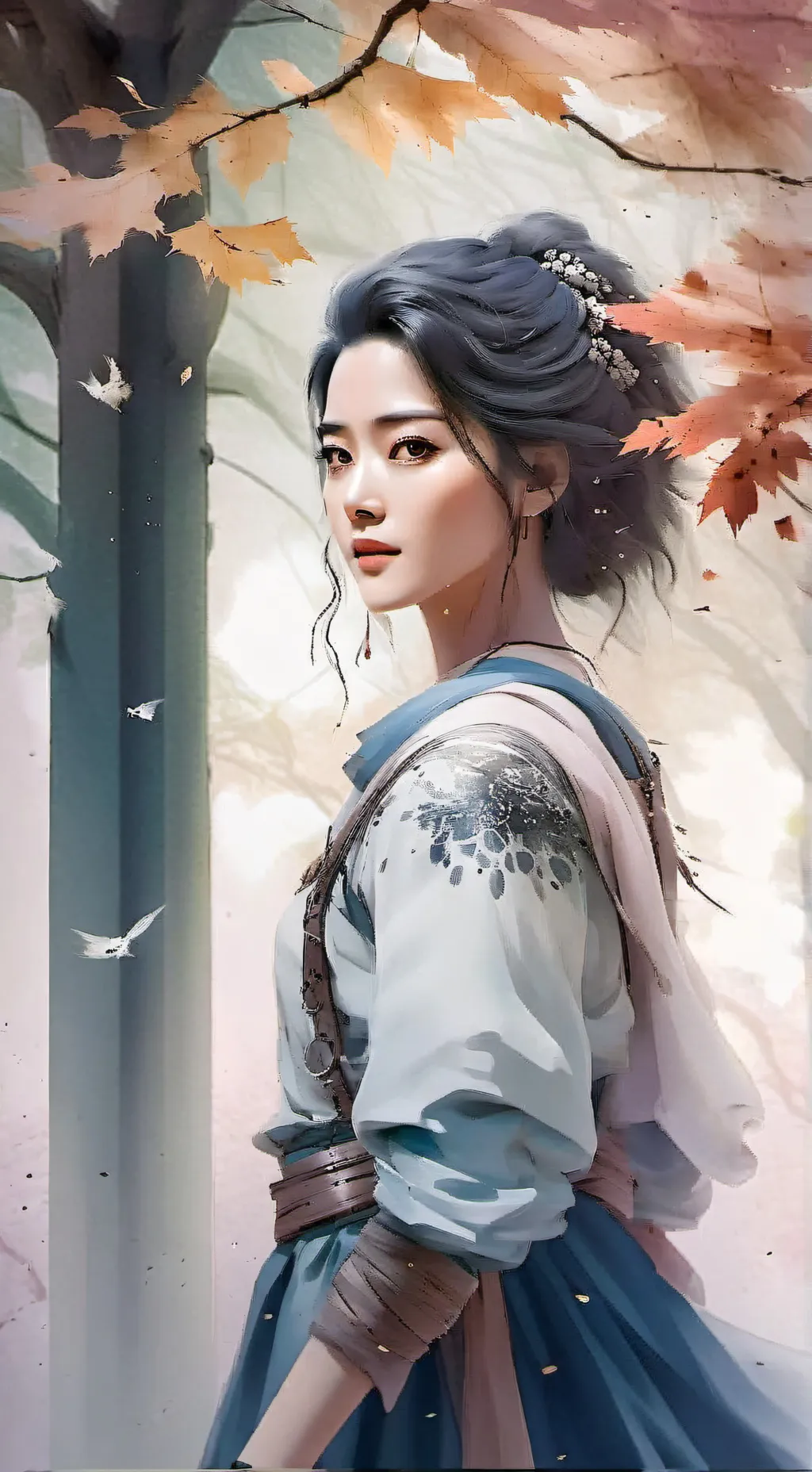 ai character: Dear x background