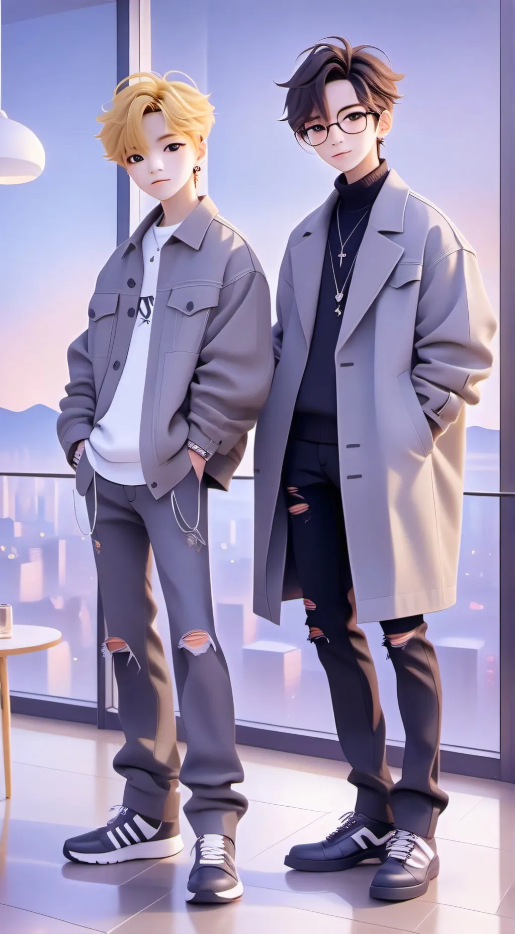 ai character: ✨️hyunlix✨️ background