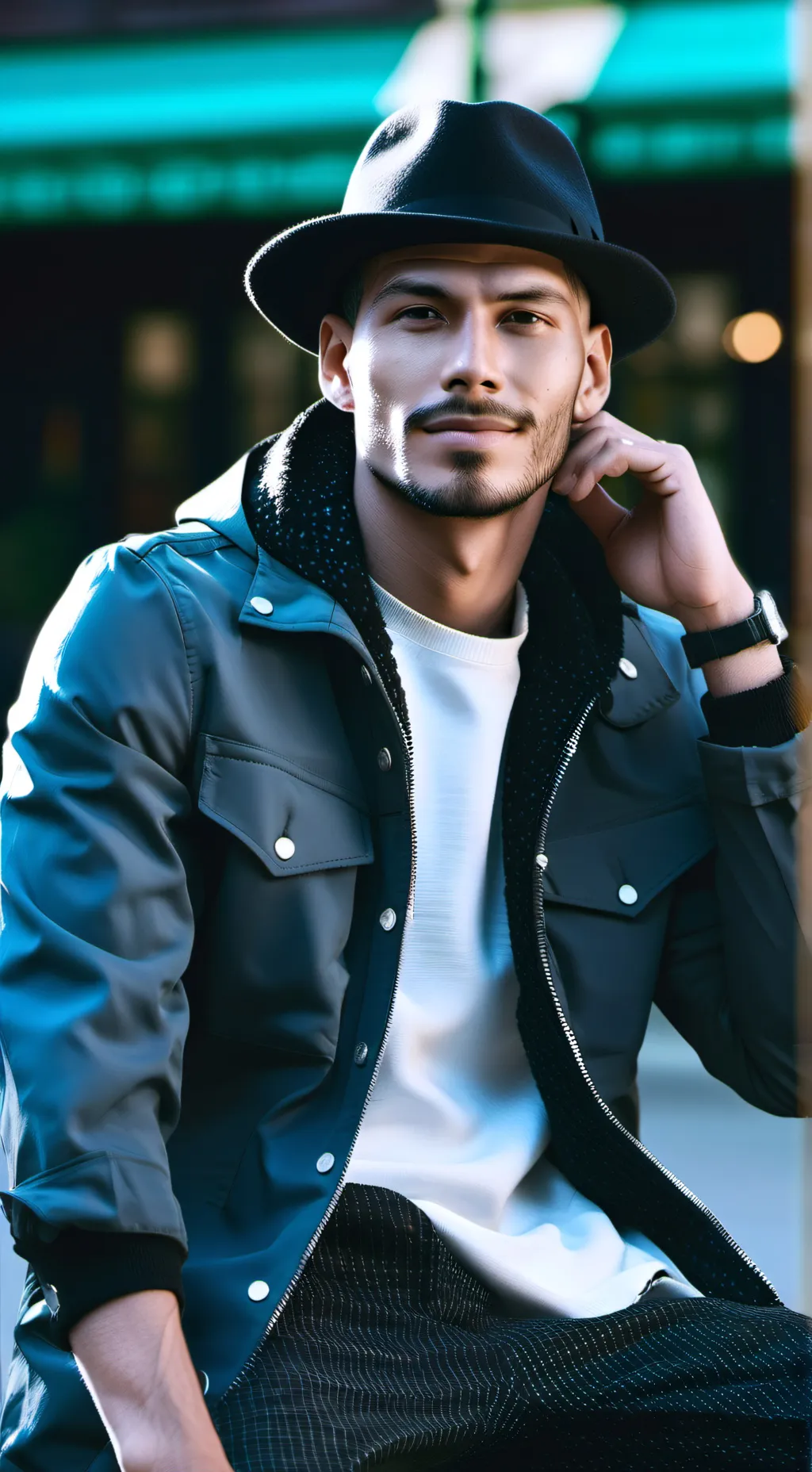 ai character: Alex background