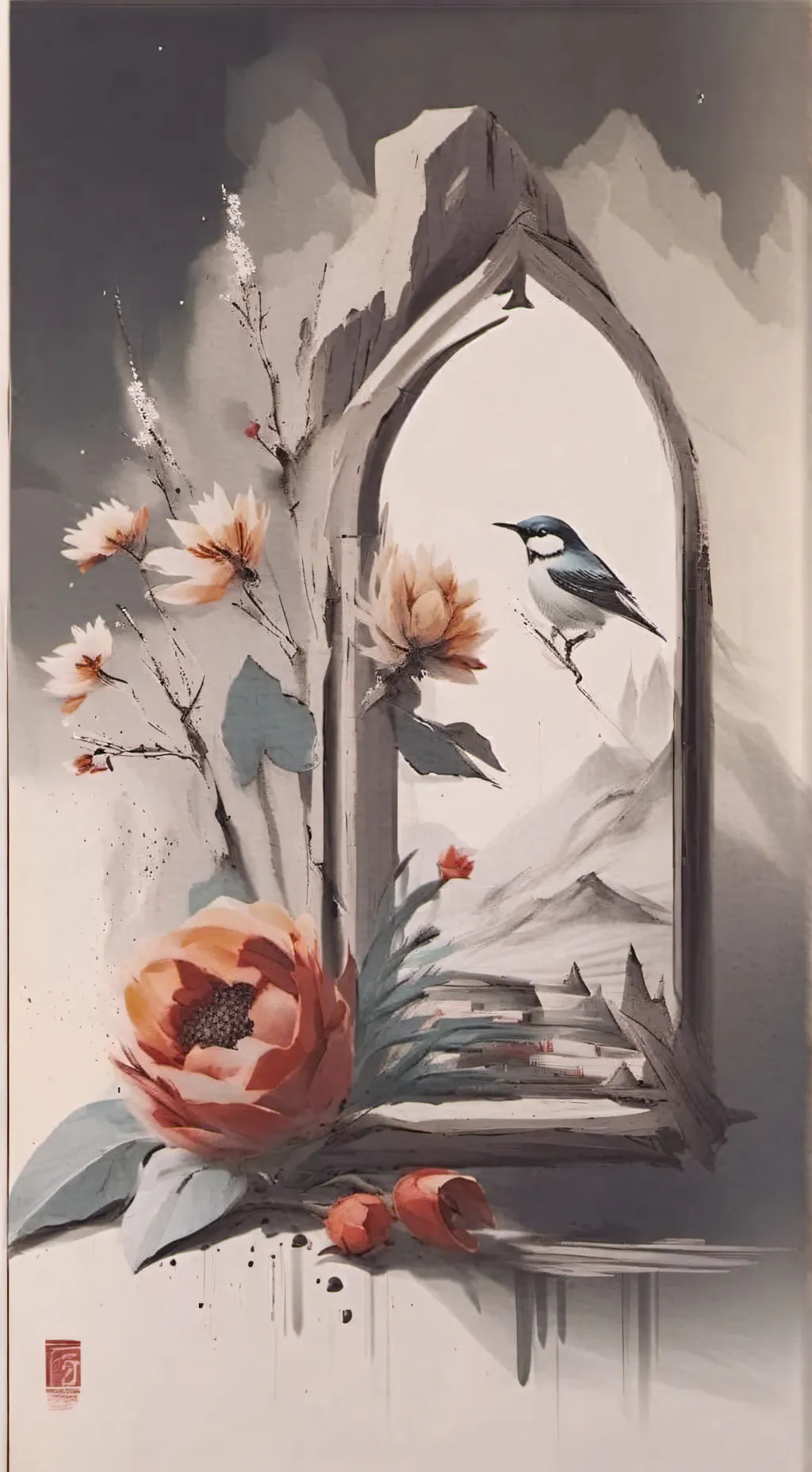 ai character: Yang Jungwon  background