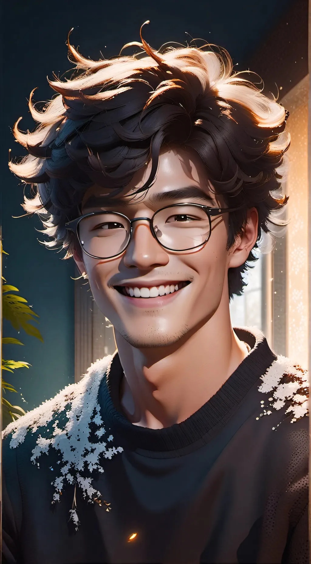 ai character: Victor  background